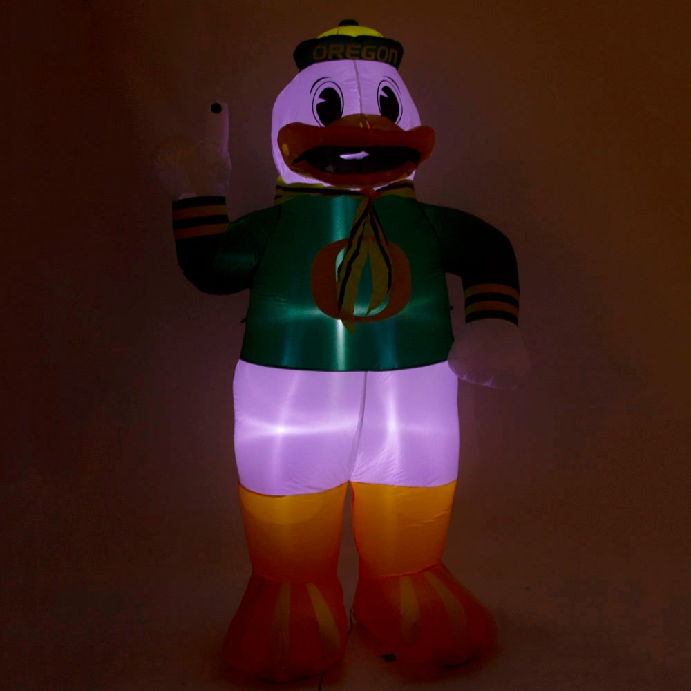 Fighting Duck, Logo Brand, Green, Collectibles, Home & Auto, Inflatable, 7', 346164